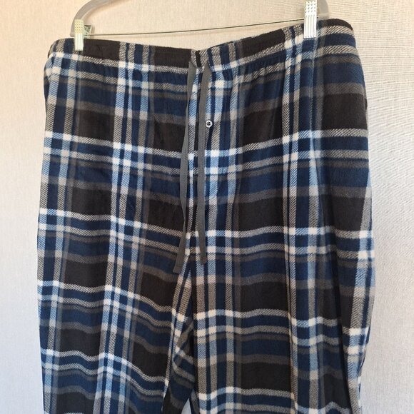 NWT Joe Boxer Warm Plaid Soft Fleece Elastic Waist Pants Size 3X Cozy Fall Winte - Picture 6 of 8